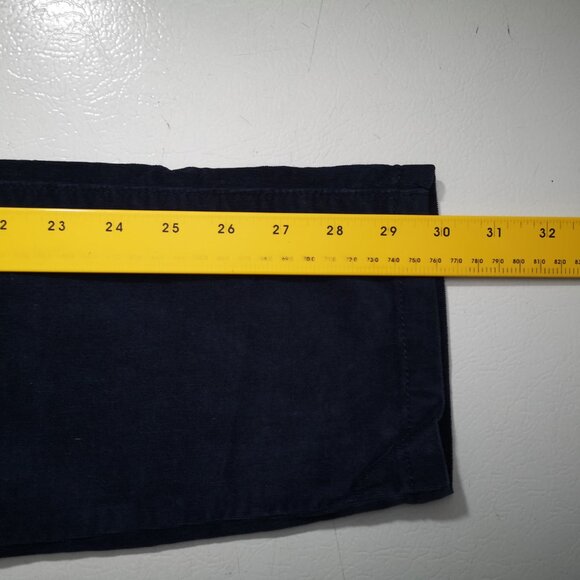 Lauren Conrad Ladies Size 16S Navy Zipper & Button Closure Soft Corduroy Pants - Picture 13 of 13